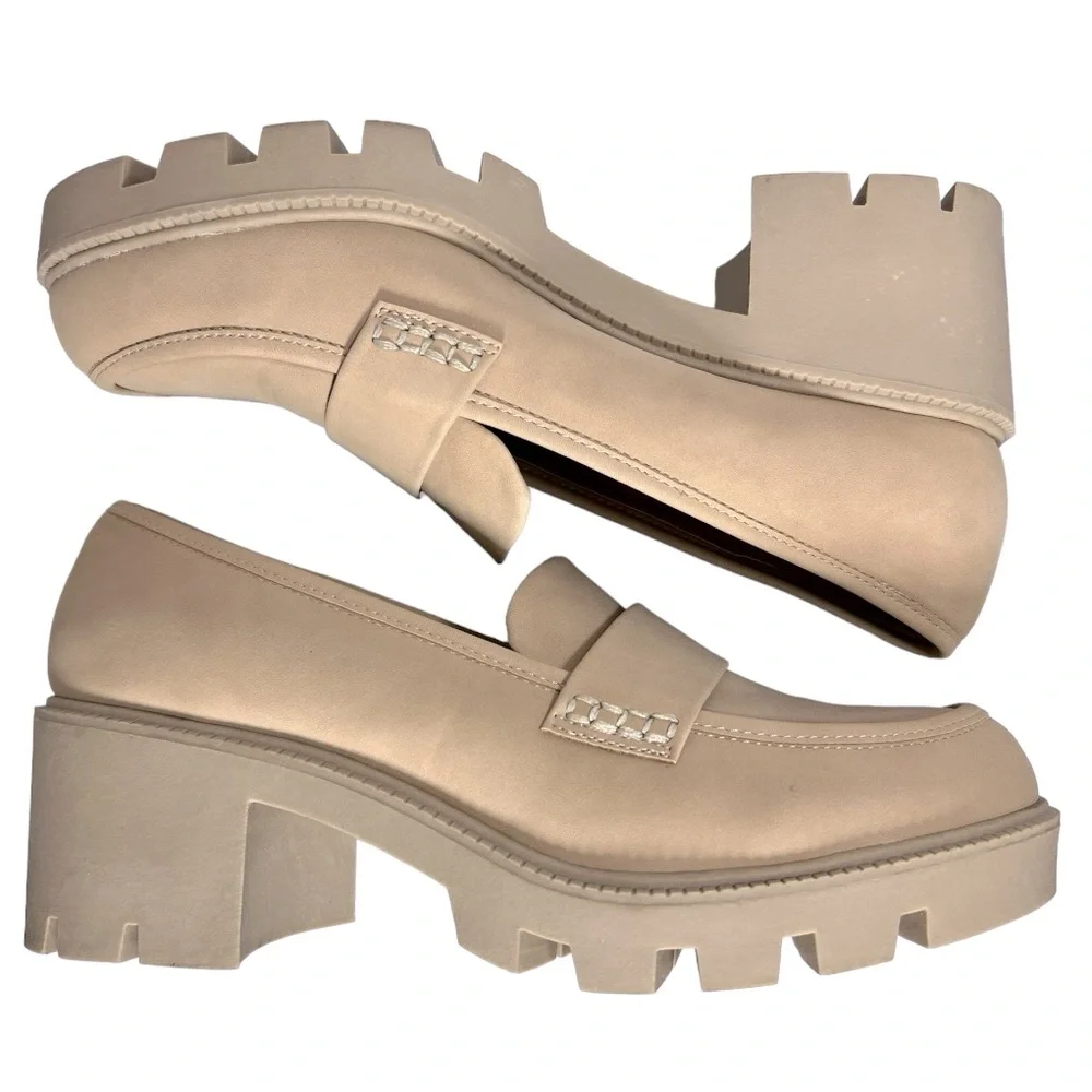 DV By Dolce Vita Neeka Loafers Chunky Heel 10 - Picture 11 of 15